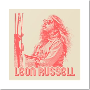 Leon Russell Retro Song For You FanArt Tribute Posters and Art